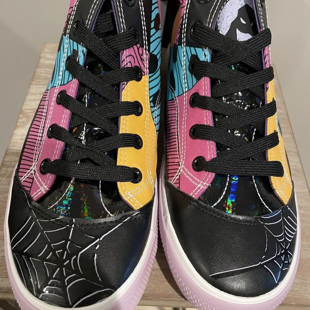 NEW Disney The Nightmare Before Christmas Shoes Sneakers High Top size 10 women